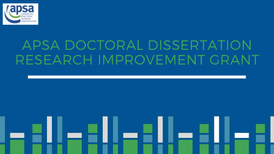 ASA Doctoral Dissertation Research Improvement Grant | American Sociological Association